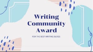 WritingCommunity Blog Award Logo