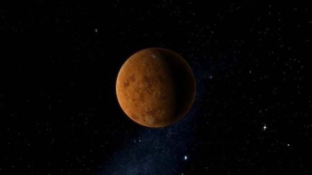 the planet Anjea as it would be seen from space