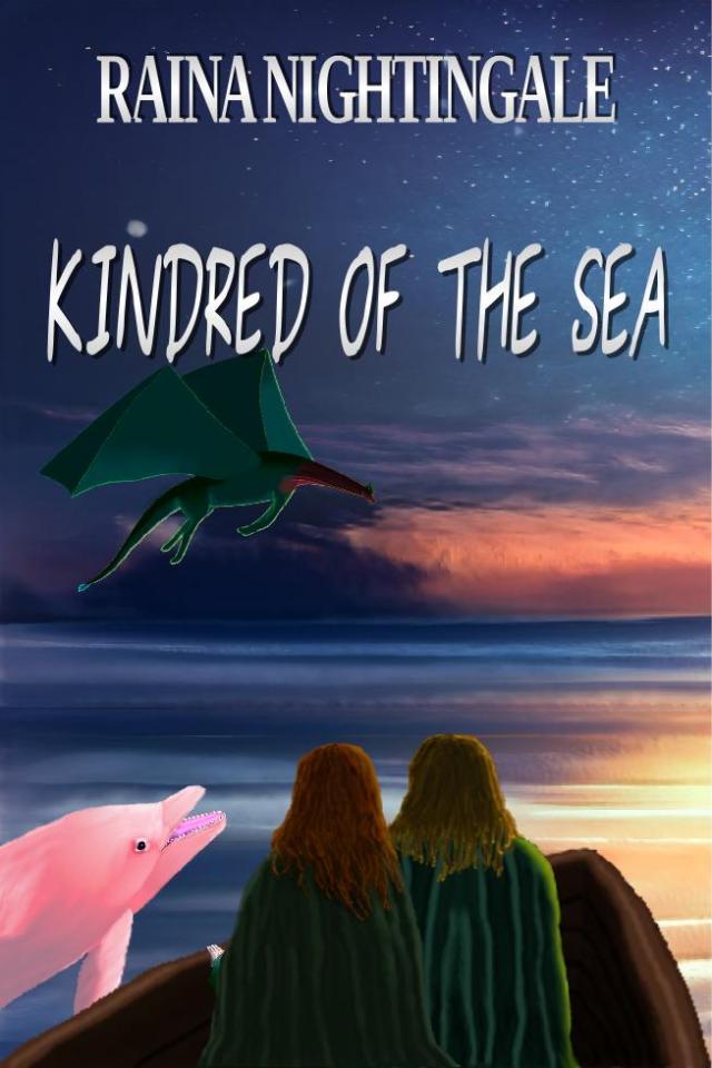 cover of Kindred of the Sea, fantasy by Raina Nightingale