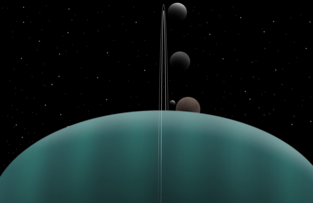 Arxeal, fourth planet and first gas giant of the star Anidril, designed by Raina Nightingale